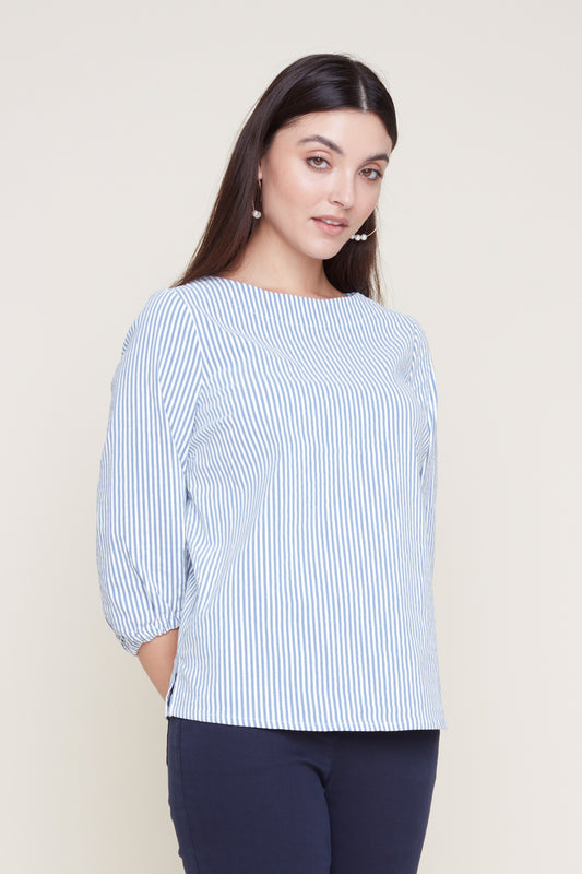 Renaur Striped Blouse