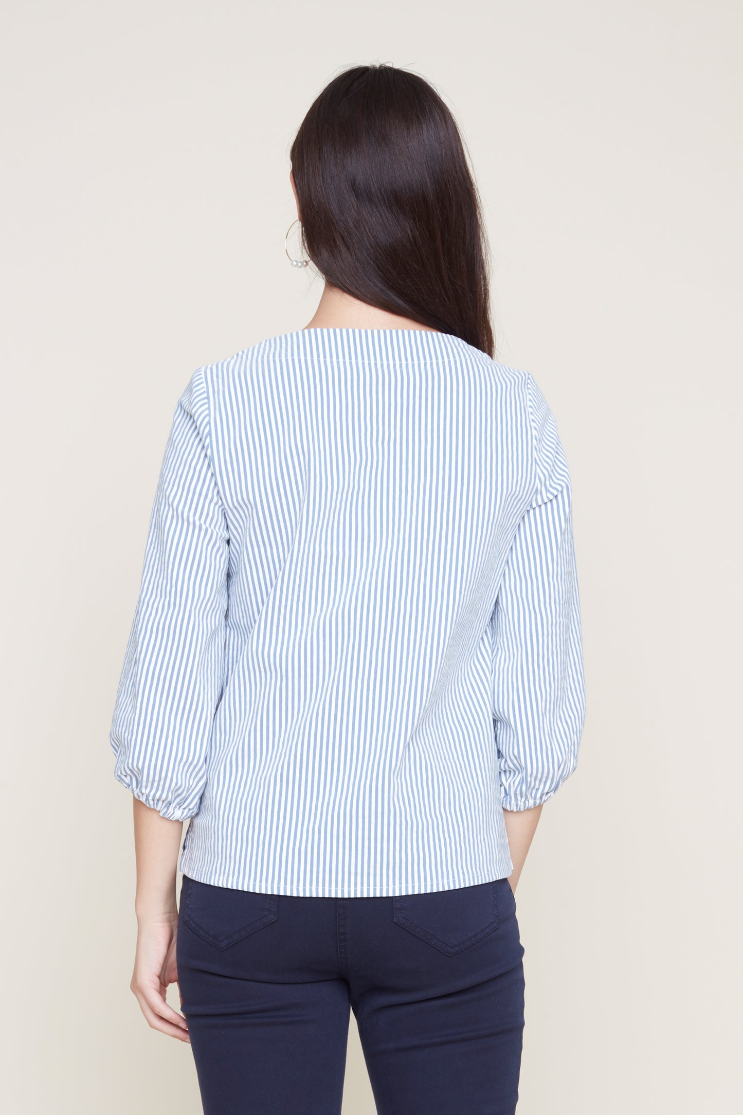 Renaur Striped Blouse